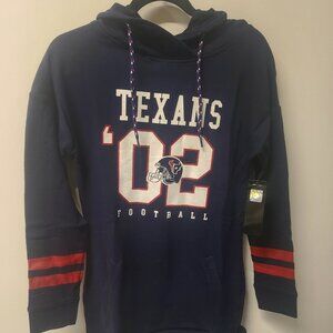 Houston Texans Hoodie Women’s (Medium, Small) Navy Blue – NFL Nwt (2 Available)